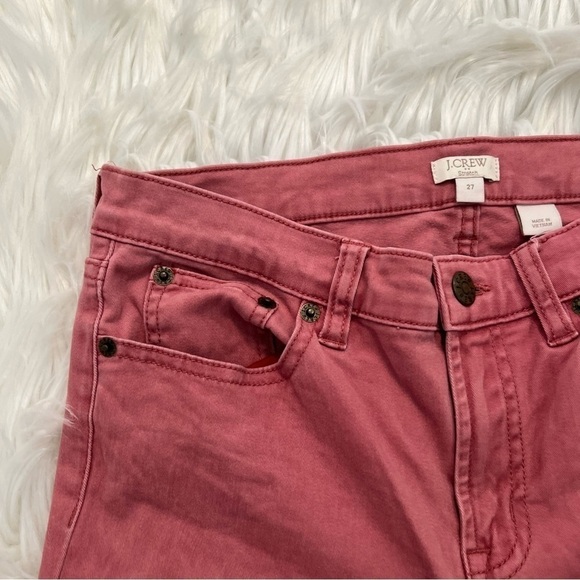 J. Crew Factory Skinny 5-Pocket Jean Pink - Picture 6 of 11